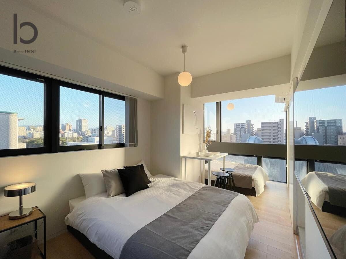 Bhotel Nekoyard - Modern Studio With Great Security Near Peace Park Hiroshima Exterior foto